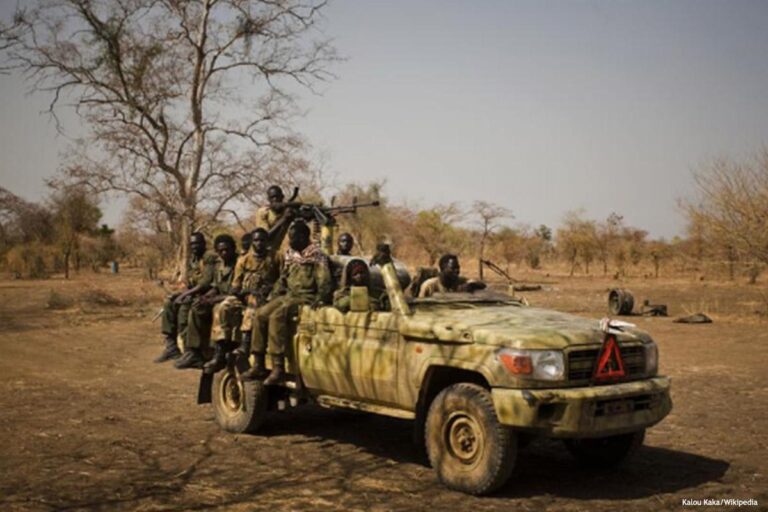 SPLM-N El Hilu fighters in South Kordofan (File photo: Kalou Kaka / Wikimedia Commons)